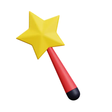 Magic Wand  3D Icon