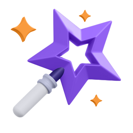 Magic Wand  3D Icon