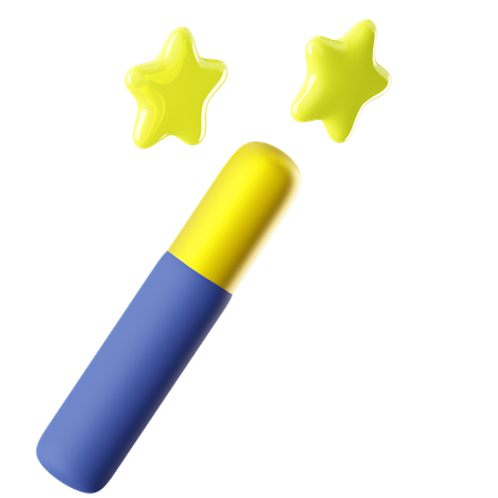 Magic Wand  3D Icon