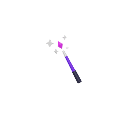 Magic Wand  3D Icon