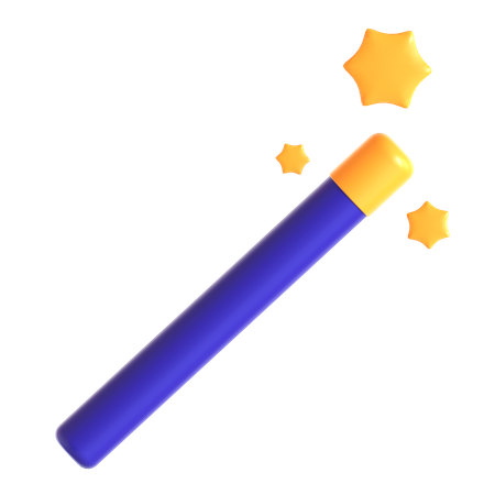 Magic Wand  3D Icon