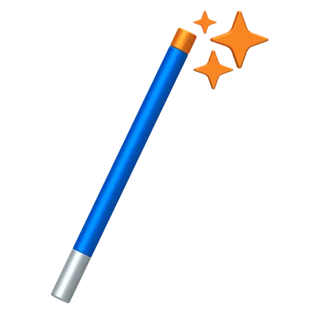 Magic Wand  3D Icon