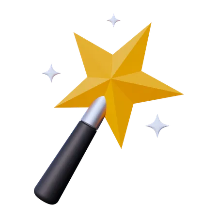 Magic Wand  3D Icon