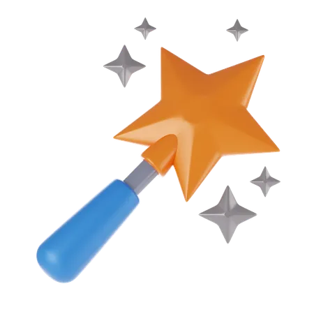 Magic Wand  3D Icon