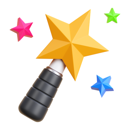 Magic Wand  3D Icon