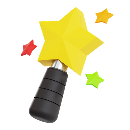 Magic Wand  3D Icon