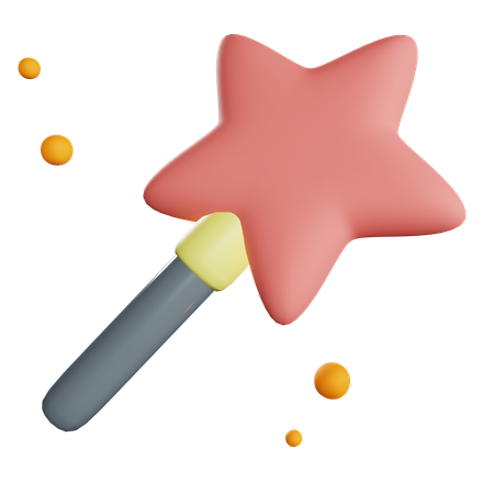 Magic Wand  3D Icon