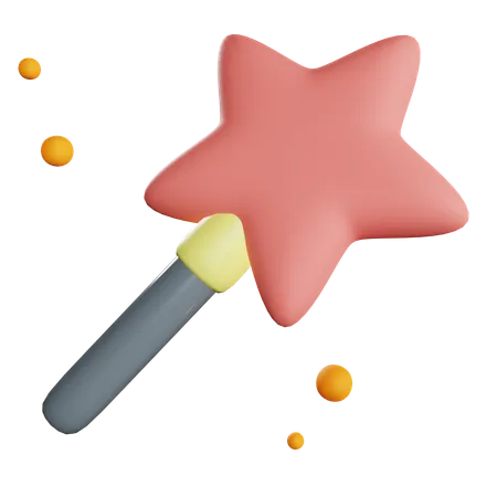 Magic Wand  3D Icon