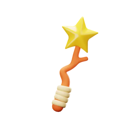 Magic wand  3D Icon