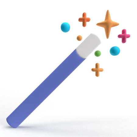 Magic Wand  3D Icon