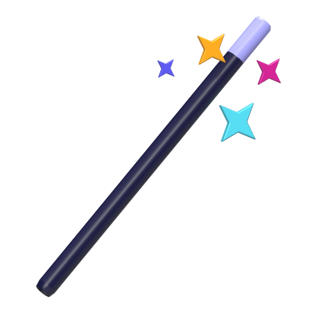 Magic Wand  3D Icon