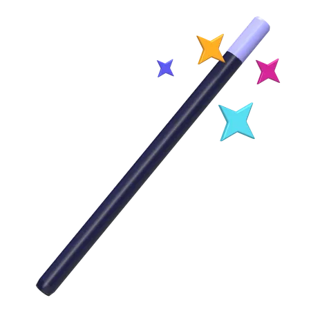 Magic Wand  3D Icon