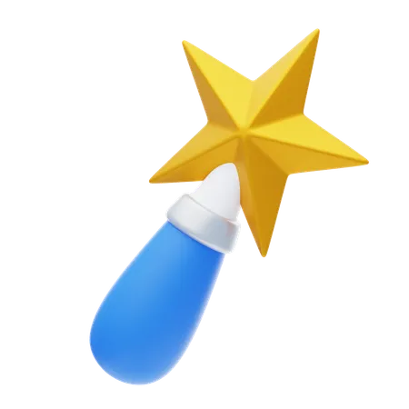 Magic Wand  3D Icon