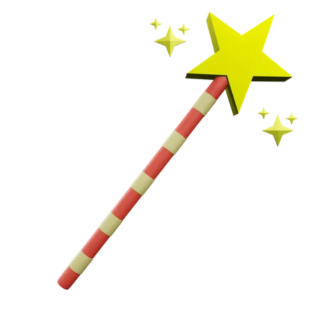 Magic Wand  3D Icon