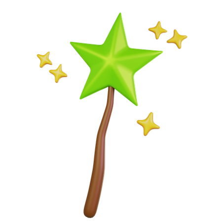 Magic Wand  3D Icon