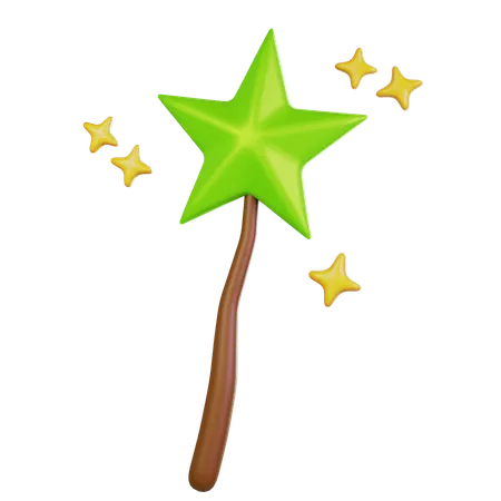 Magic Wand  3D Icon