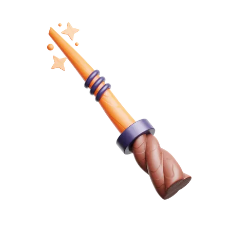 Magic Wand  3D Icon