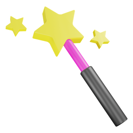 Magic Wand  3D Icon