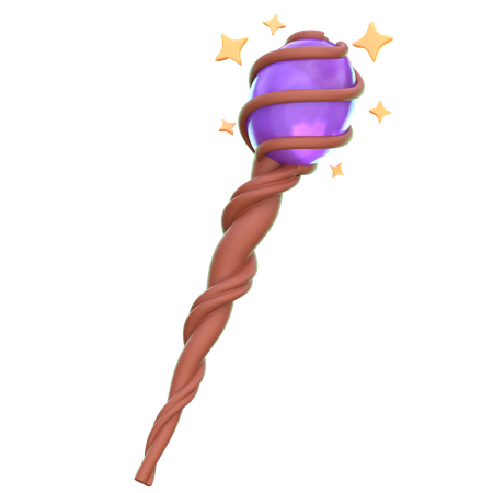 Magic Wand  3D Icon