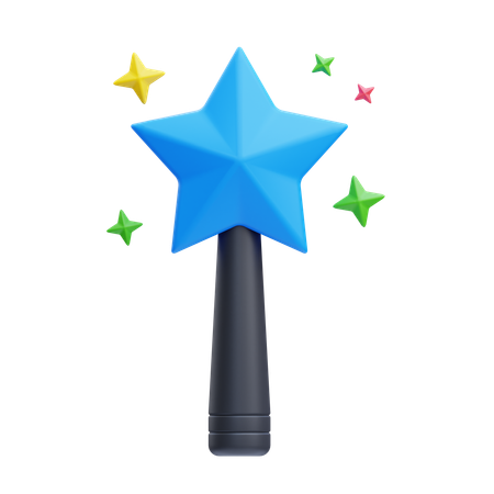 Magic Wand  3D Icon