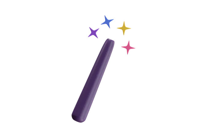 Magic Wand  3D Icon