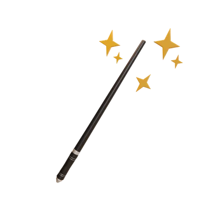 Magic Wand  3D Icon