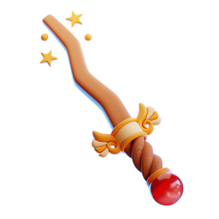 Magic Wand  3D Icon