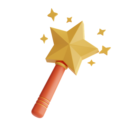 Magic Wand  3D Icon