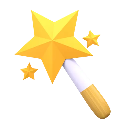 Magic Wand  3D Icon