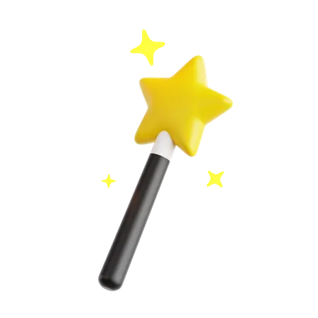 Magic Wand  3D Icon