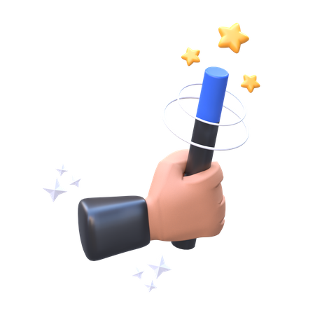 Magic Wand  3D Icon