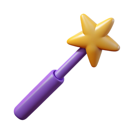 Magic Wand  3D Icon