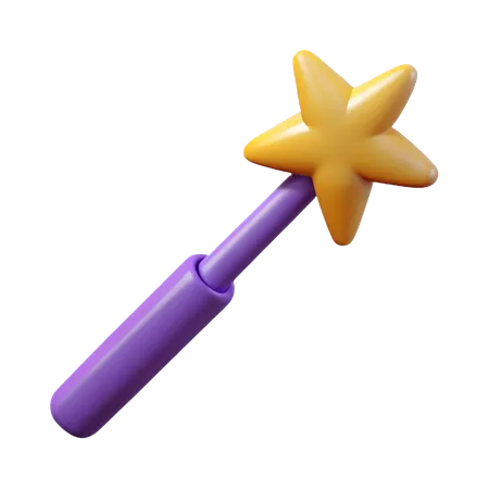 Magic Wand  3D Icon
