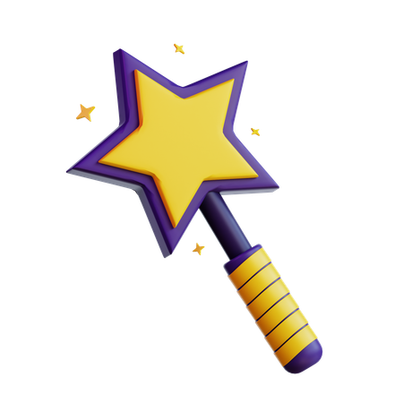 Magic Wand  3D Icon