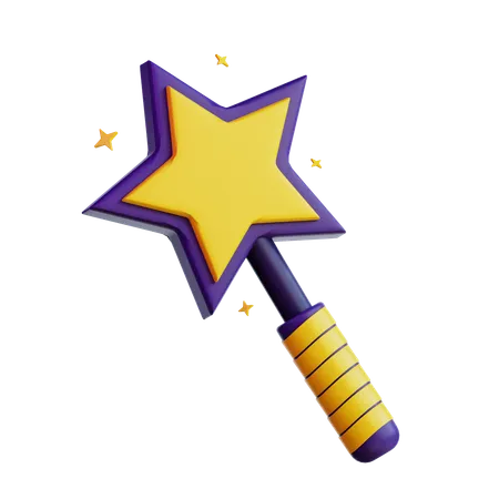 Magic Wand  3D Icon