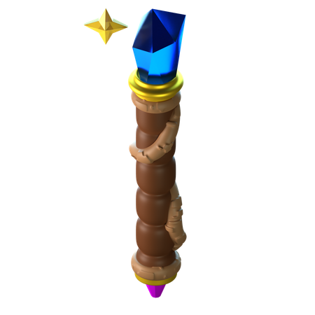 Magic Wand  3D Icon