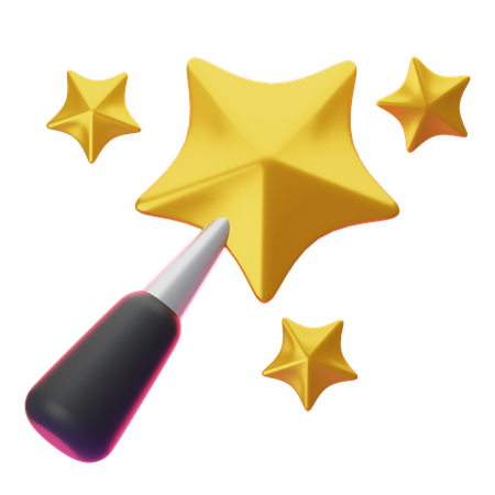 Magic Wand  3D Icon