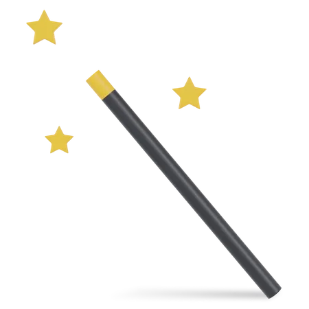 Magic Wand  3D Illustration