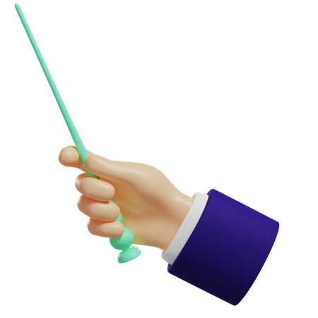 Magic Wand  3D Illustration