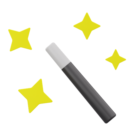 Magic Wand Tool  3D Icon