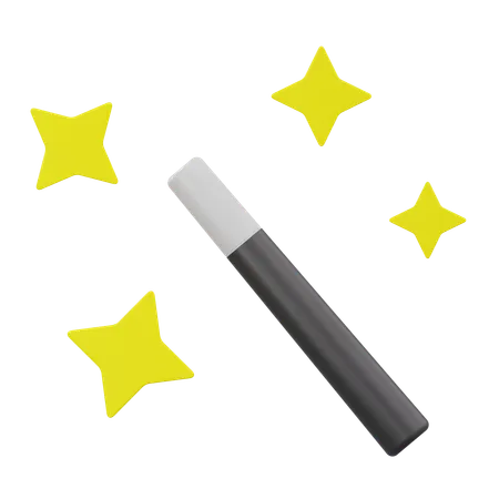 Magic Wand Tool  3D Icon