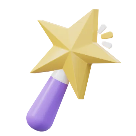 Magic Wand Tool  3D Icon