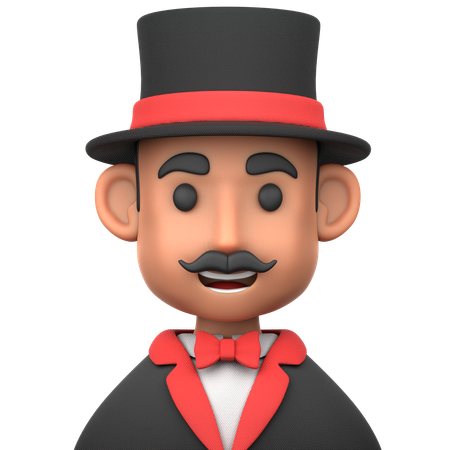 Magician  3D Icon