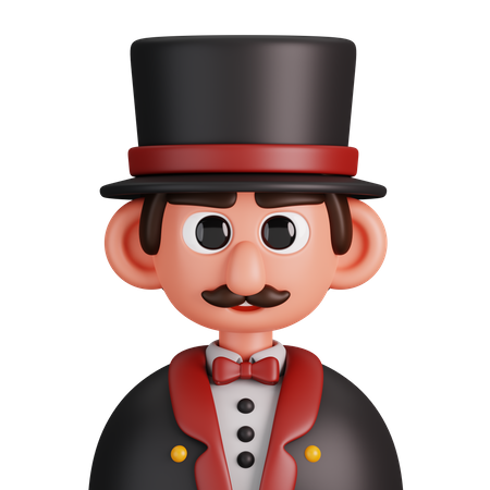 Magician  3D Icon