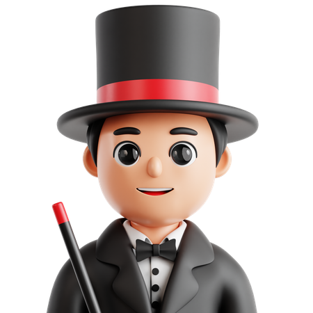 Magician  3D Icon