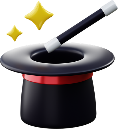 Magician  3D Icon