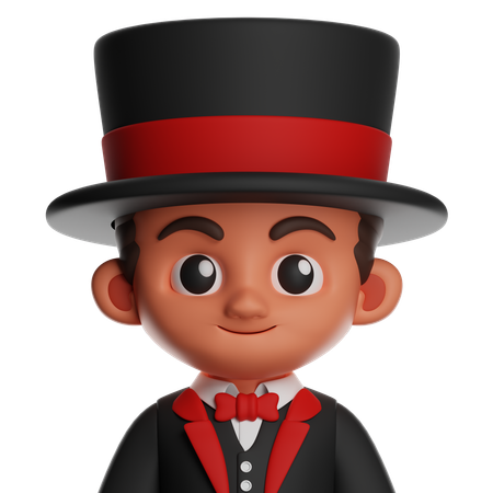 Magician  3D Icon