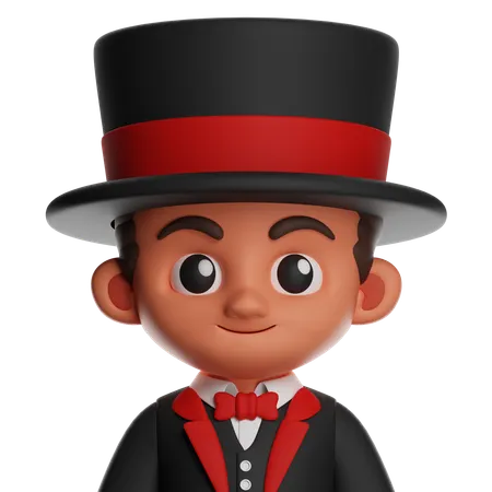 Magician  3D Icon