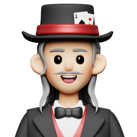 Magician  3D Icon