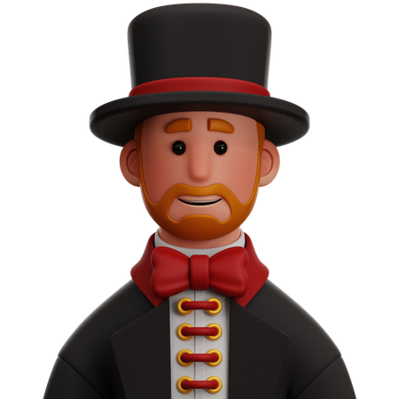 Magician  3D Icon